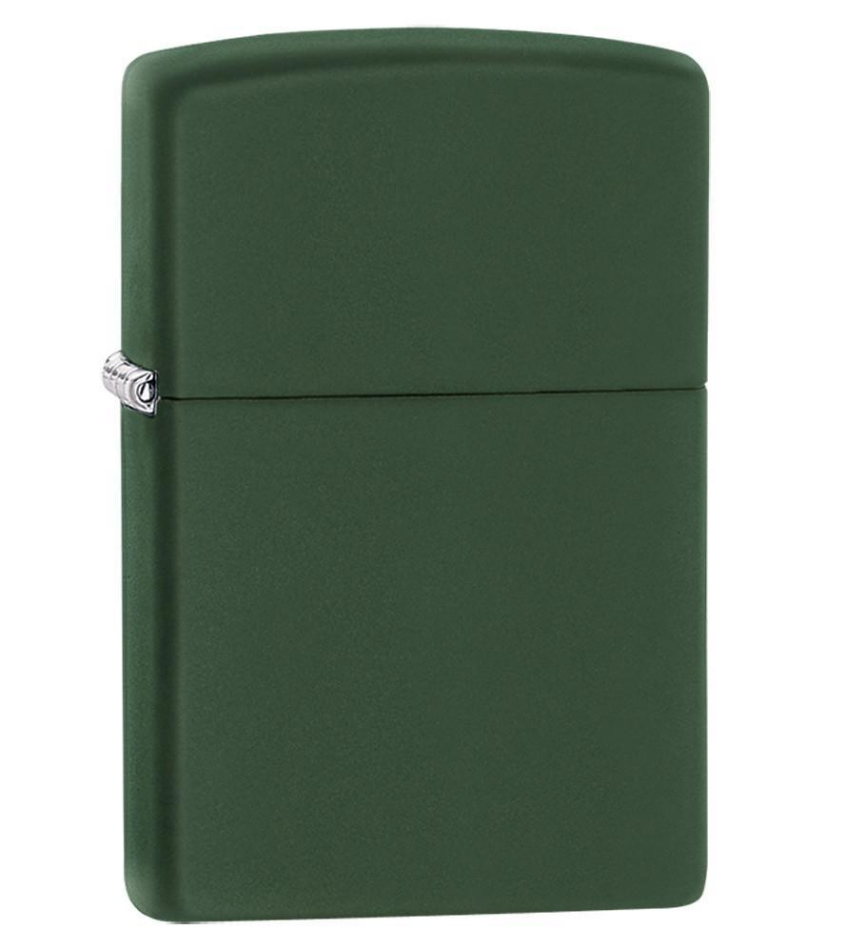 Zippo Lighter Reg Green Matte 221 - Shams Shopping Centre Zippo  