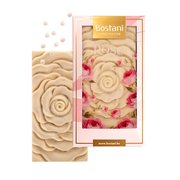 Bostani Rose Shaped White Chocolate with Crispy 100g - Shams Shopping Centre Bostani  