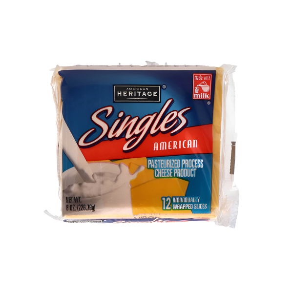 Heritage Singles Slices Cheese 226.79g - Shams Shopping Centre Heritage  