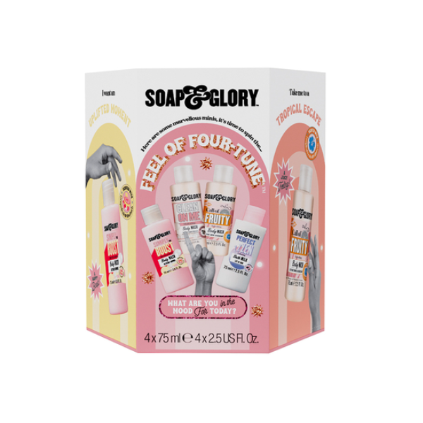 S&G Feel Of Four-Tune Washes Gift Box - Shams Shopping Centre Soap & Glory  