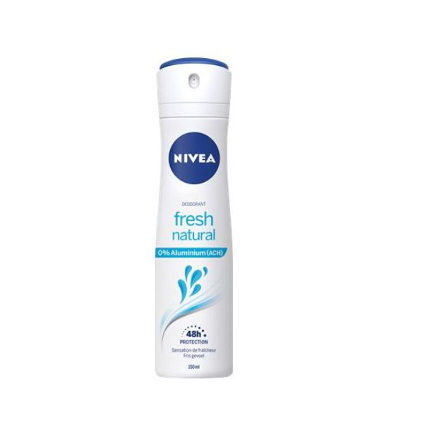 Nivea Fresh Natural 0% Alumium Body Spray 150ml - Shams Shopping Centre Nivea  