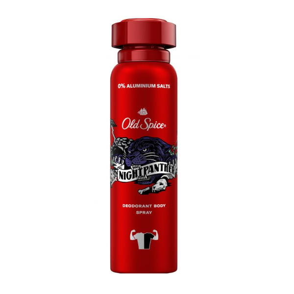 Old Spice Nightpanther Deodorant Spray 150ml - Shams Shopping Centre Old Spice  