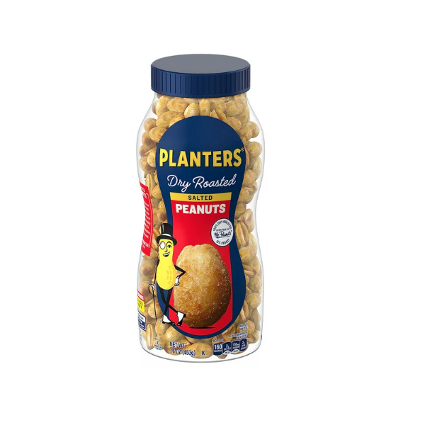 Planters Dry Roasted Salted Peanuts 16OZ (453g) - Shams Shopping Centre Planters  