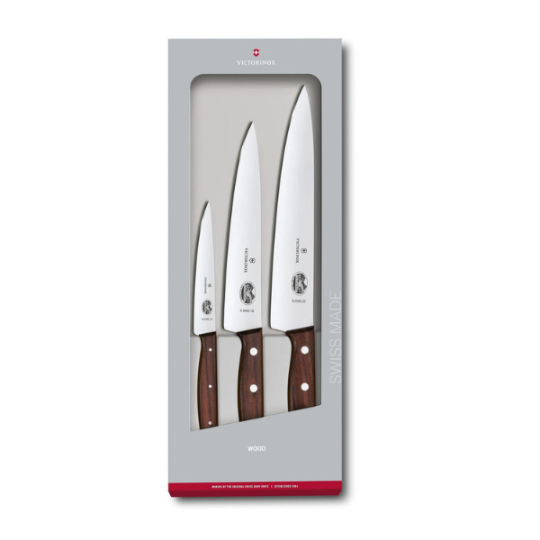 Victorinox Rosewood 3 Piece Carving Set-5.1050.3G - Shams Shopping Centre Victorinox  