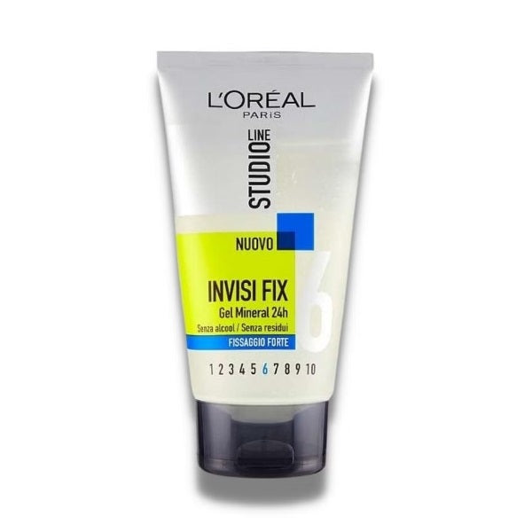 Loreal Line Studio Invisi Fix 6 Gel Mineral Hair Gel 150ml - Shams Shopping Centre Loreal  