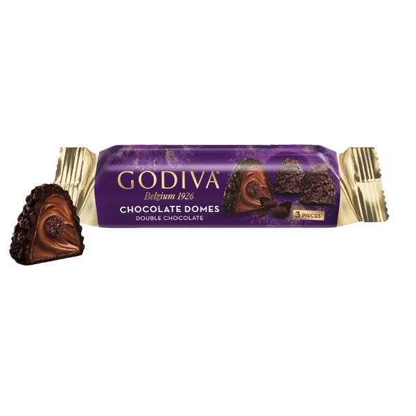 Godiva Chocolate Domes Double Chocolate 30g