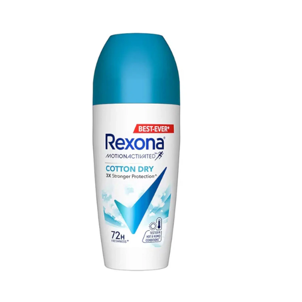 Rexona Cotton Dry Roll On 50ml - Shams Shopping Centre Rexona  