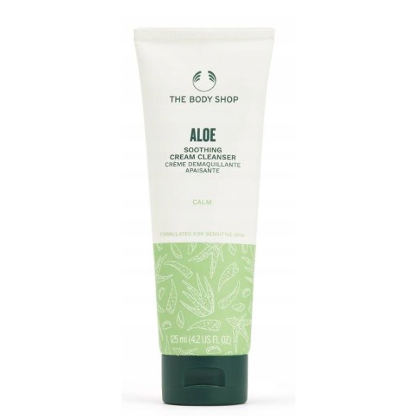 The Body Shop Aloe Soothing Calm Cream Cleanser 125ml - Shams Shopping Centre Body Shop  