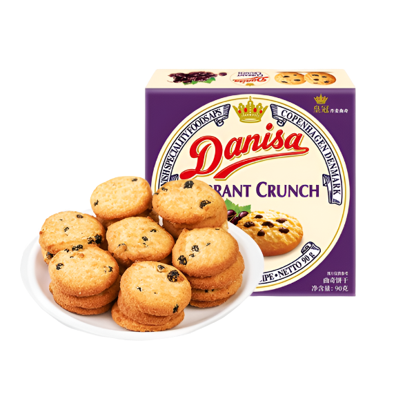 Danisa Currant Crunch Cookies 90g - Shams Shopping Centre Danisa  