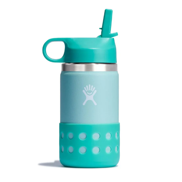 Hydro Flask 12oz Kids Wide Mouth Straw Cap-Dew - Shams Shopping Centre Hydro Flask  