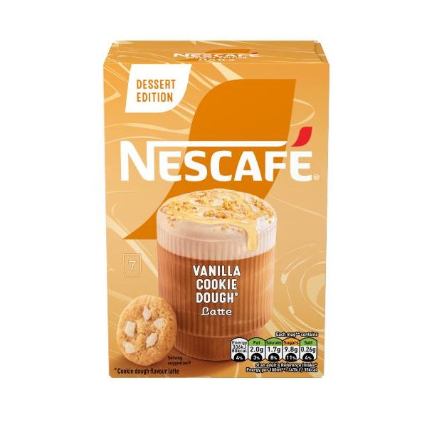 Nescafe Vanilla Cookie Dough Latte 136.5g - Shams Shopping Centre Nestle  