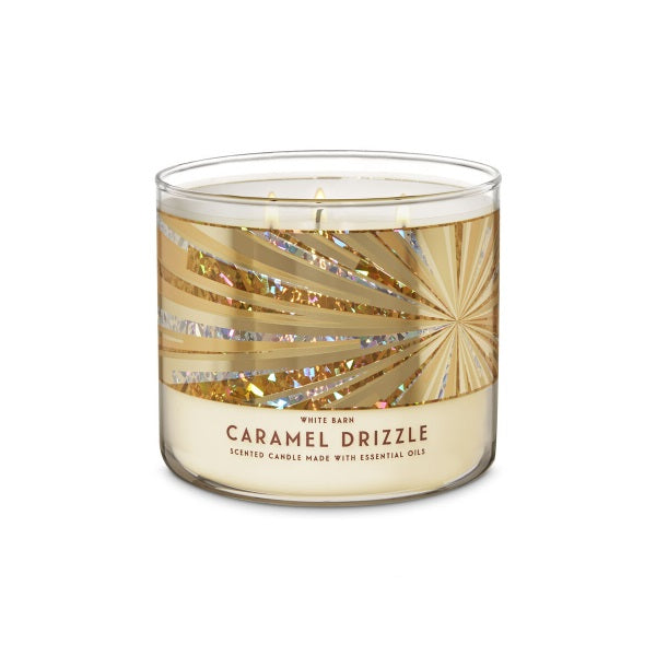 BBW White Barn Caramel Drizzle Scented Candle 411g - Shams Shopping Centre Bath & Body Works  