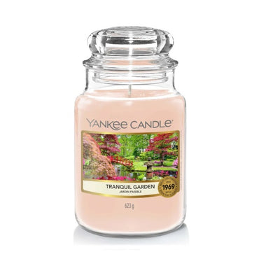 Yankee Candle Tranquil Garden 623g - Shams Shopping Centre Yankee  