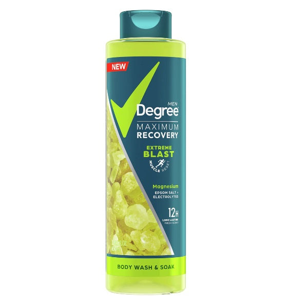 Degree Men Maximum Recovery Extreme Blast Body Wash 650ml - Shams Shopping Centre Degree  