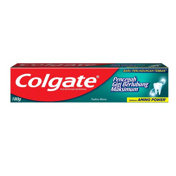 Colgate Perlindungan Kerusakan Gigi Maksimum 180g - Shams Shopping Centre Colgate  