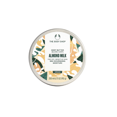 The Body Shop Almond Milk Body Butter 200ml - Shams Shopping Centre Body Shop  