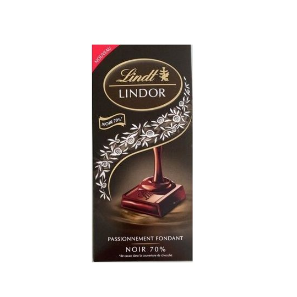 Lindt Lindor 70% Cacao Dark Bar 145g