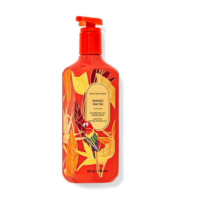 BBW Mango Mai Tai Cleasing Gel Hand Soap 236ml - Shams Shopping Centre Bath & Body Works  