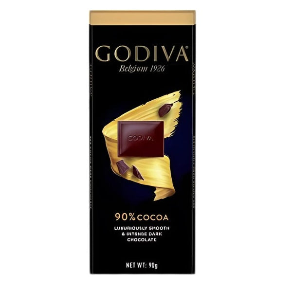 Godiva 90% Cocoa Intense Dark Chocolate 90g