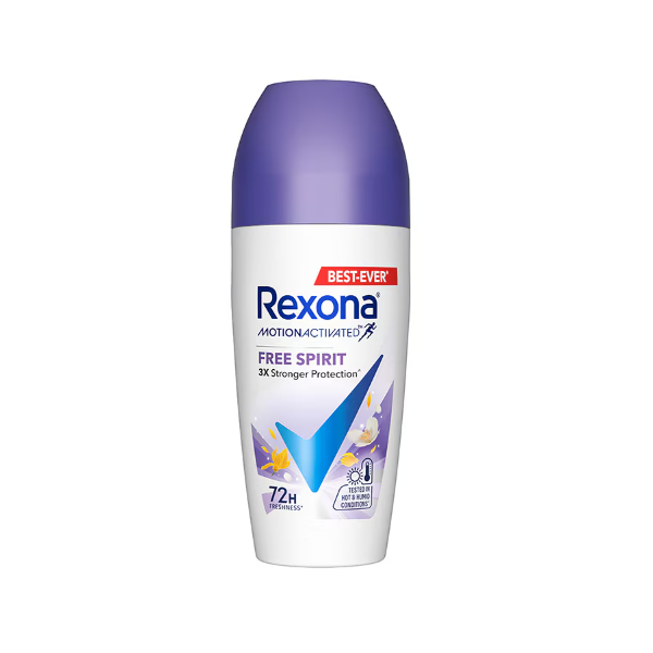 Rexona Free Spirit Roll On 45ml - Shams Shopping Centre Rexona  