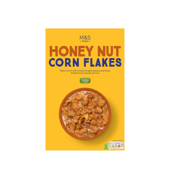 M&S Honey Nut Corn Flakes 500g - Shams Shopping Centre Marks & Spencer  