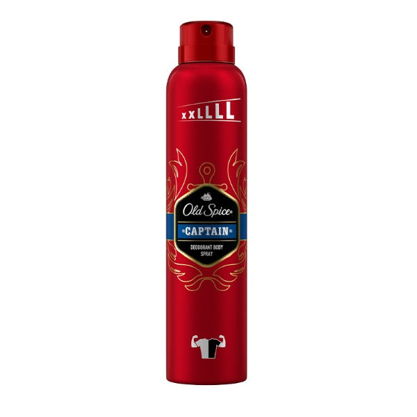 Old Spice Captain Deo Body Spray 250ml - Shams Shopping Centre Old Spice  