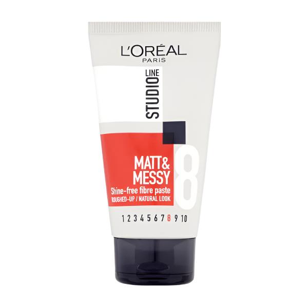 Loreal Studio Line Matt & Messy Fibre 8 Paste 150ml