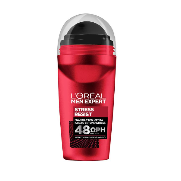 Loreal Men Expert Stess Resist Roll On 50ml - Shams Shopping Centre Loreal  