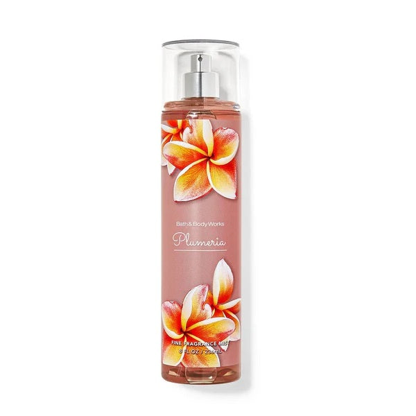 BBW Plumeria Fine Fragrance Mist 236ml - Shams Shopping Centre Bath & Body Works  