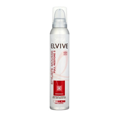 Loreal Elvive Stylist Mousse 4 Full Restore 5 200ml - Shams Shopping Centre Loreal  