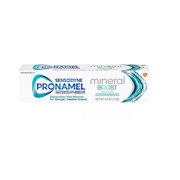 Sensodyne Pro-Namel Mineral Boost Peppermint Toothpaste 113g (4.Oz)