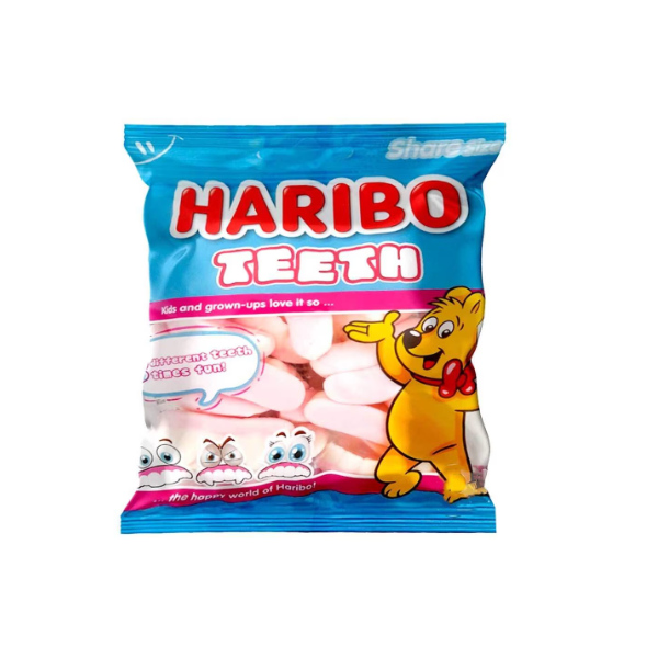 Haribo Teeth Jelly 80g