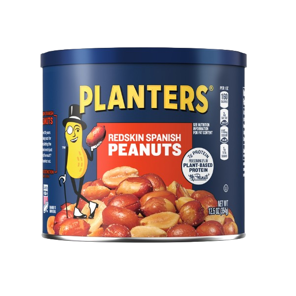 Planters Redskin Spanish Peanuts 354g