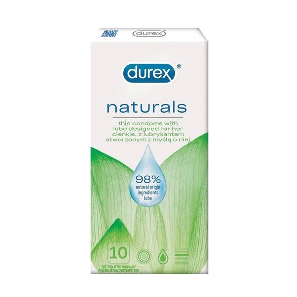 Durex Naturals Aloe Condoms 10pcs