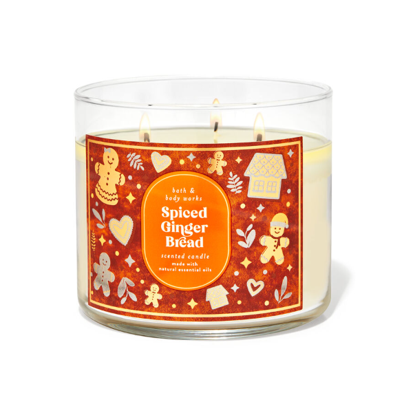 BBW Spiced Ginger Bread Scented Candle 411g - Shams Shopping Centre Bath & Body Works  