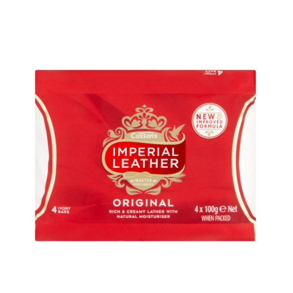 Imperial Leather Original Soap Bar 4x100g