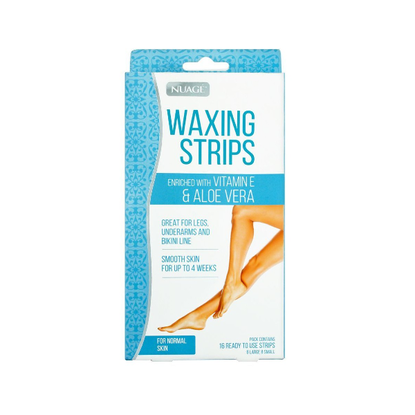 Nauge Waxing Strips With Aloe Vera