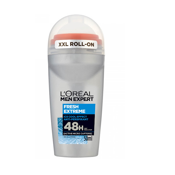 Loreal Men Fresh Extreme Roll On 50ml - Shams Shopping Centre Loreal  