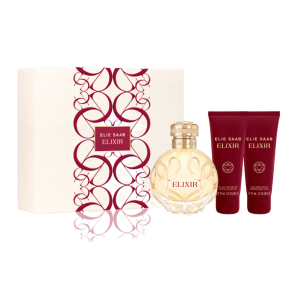 Elie Saab Elixir 3p Parfum Gift Set - Shams Shopping Centre Elie Saab  