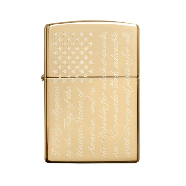 Zippo 49585 254B Pledge Of Allegiance D - Shams Shopping Centre Zippo  