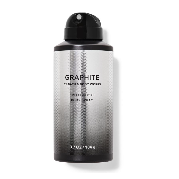 BBW Men's Graphite Body Spray 104g - Shams Shopping Centre Bath & Body Works  