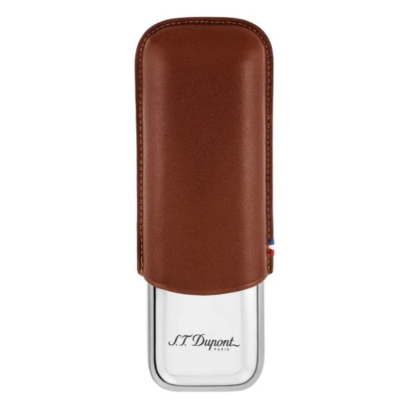 ST Dupont 2 Cigar Case Maroon-183011