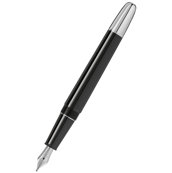 Montblanc Meisterstuck Solitaire Doue Geometric Dimension Platinum Classique 145 Fountain Pen 113334