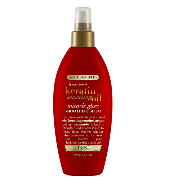 Organix OGX Keratin Smoothing Oil Hair Spray 200ml - Shams Shopping Centre Organix  