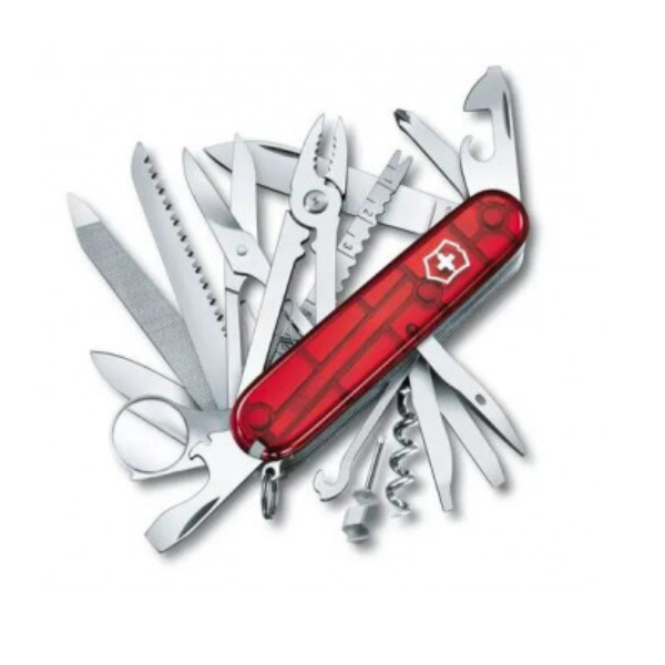 Victorinox Swiss Champ Red Trans 1.6795.T - Shams Shopping Centre Victorinox  