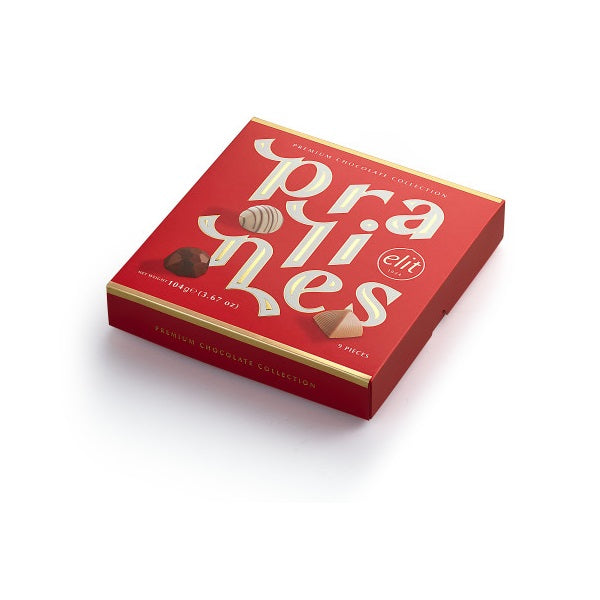 Elite Praline Chocolate Collection Red 104g - Shams Shopping Centre Elite  