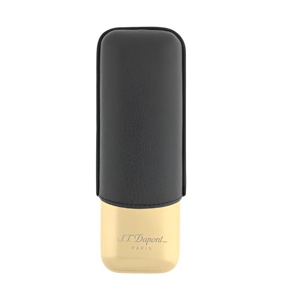 ST Dupont 2 Cigar Case Khaki-183269 - Shams Shopping Centre ST Dupont  