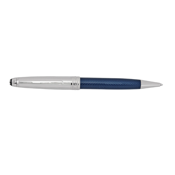 Montblanc Meisterstuck Solitaire Doue Blue Hour Classique Ballpoint Pen 112895 - Shams Shopping Centre Mont Blanc  