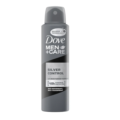 Dove Men Care Silver Control Deodorant Spray 150ml - Shams Shopping Centre Dove  