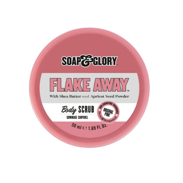 S&G Flake Away Body Scrub 50ml - Shams Shopping Centre Soap & Glory  